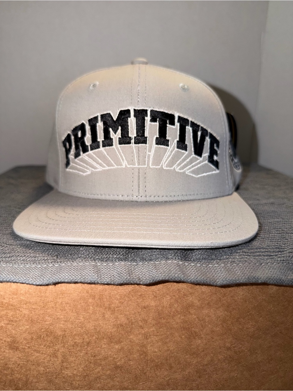 Primitive x My Hero Academia “Primitive” Grey Snapback Hat NWT